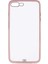 Apple iPhone 7 / 8 Plus Kılıf Kamera Korumalı Pastel Renk Voit Clear Kapak Pembe 1
