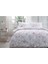 Visterya Çift Kişilik Çarşaf Lastikli(fitted) Nevresim Takımı Beyaz 2