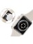 Apple Watch Uyumlu 7 45 mm Önü Kapalı Tasarım Silikon Kılıf - Şeffaf 3