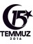 15 Temmuz Zaferi Çıkartma Etiket 1