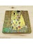 Gustav Klimt Set 5 - Çay/kahve Fincanı-Traverten Bardak Altlığı-Kalem-Defter-Kanvas Çanta 1 4