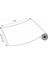 349-8154 Buzlu Cam Görünümlü Yapışkanlı Cam Folyo (67,5cm x 1mt) 2