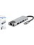 HDx7788(4744) Çevirici Type-C To USB 3.0 + HDMI + Ethernet 5 In 1 4K Mac 1