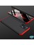 A73 5g Kılıf Double Dip 360 Protective Siyah Kırmızı 3