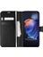 Tecno Camon 18P Kılıf Delux Leather Wallet Siyah 1