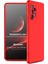 A73 5g Kılıf Double Dip 360 Protective Kırmızı 1