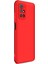 Xiaomi Redmi 10 Kılıf Double Dip 360 Protective Kırmızı 2