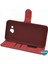 Samsung Galaxy S22 Ultra Kılıf Fabric Book Wallet Kırmızı 3
