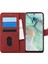 General Mobile Gm 22 Kılıf Fabric Book Wallet Kırmızı 1