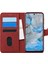 General Mobile Gm 22 Pro Kılıf Fabric Book Wallet Kırmızı 1