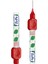 Arayüz Fırçası Blister 0.5 mm Kırmızı 6'lı 3