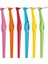 Arayüz Fırçası Angle Saplı 0.45 mm Turuncu 6'lı 3