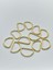 10 Adet D Halka Sarı (3CMX3MM) 1