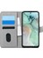 General Mobile Gm 22 Kılıf Fabric Book Wallet Gri 1