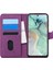 General Mobile Gm 22 Plus Kılıf Fabric Book Wallet Mor 1