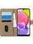 Samsung Galaxy A03S Kılıf Fabric Book Wallet Gold 1