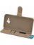 Samsung Galaxy A03S Kılıf Fabric Book Wallet Gold 3