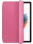 Samsung Galaxy Tab A8 X200 Kılıf Slim Translucent Back Smart Cover Pembe 2
