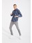 Yaprak Desenli Dijital Baskı Slim Fit Gömlek 4