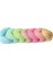 Spagettiyarn Makrome Ombre Pastel Renkler 1