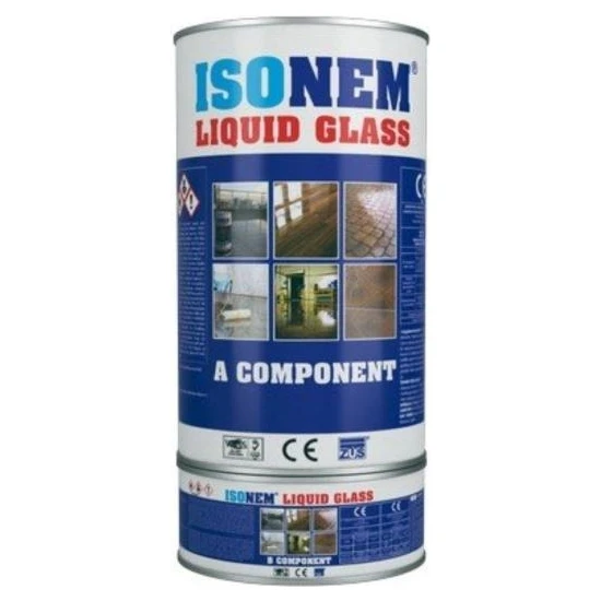 Isonem Liquid Glass A+B Komp Şeffaf 4 kg