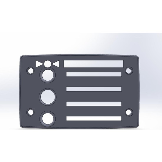 Yzcstore Ibanez Fishman Preamp Faceplate Plastik Aparat Fiyatı