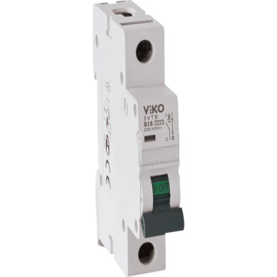 Viko 4VTB-1B16 4,5ka 1X16A B Tipi Otomatik Sigorta