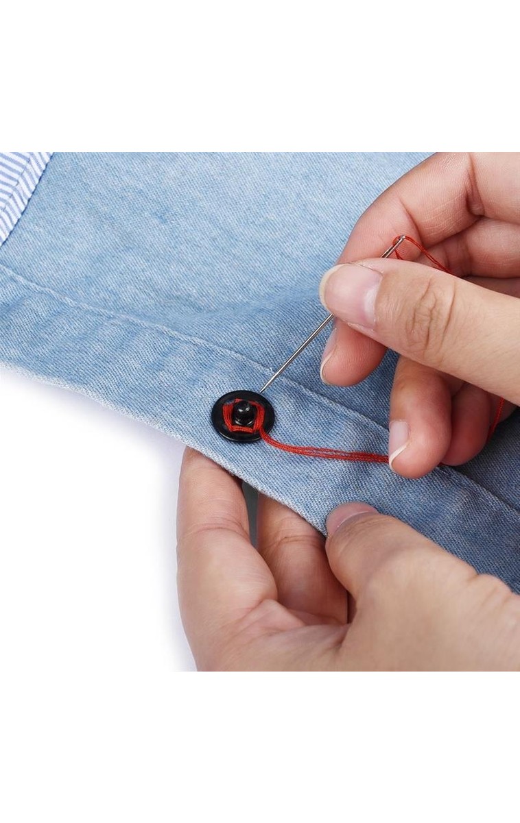 Tuhafiyeci miz Metal, Dikmeli Çıtçıt Düğme No0 (8mm) 36 Adet görsel 7