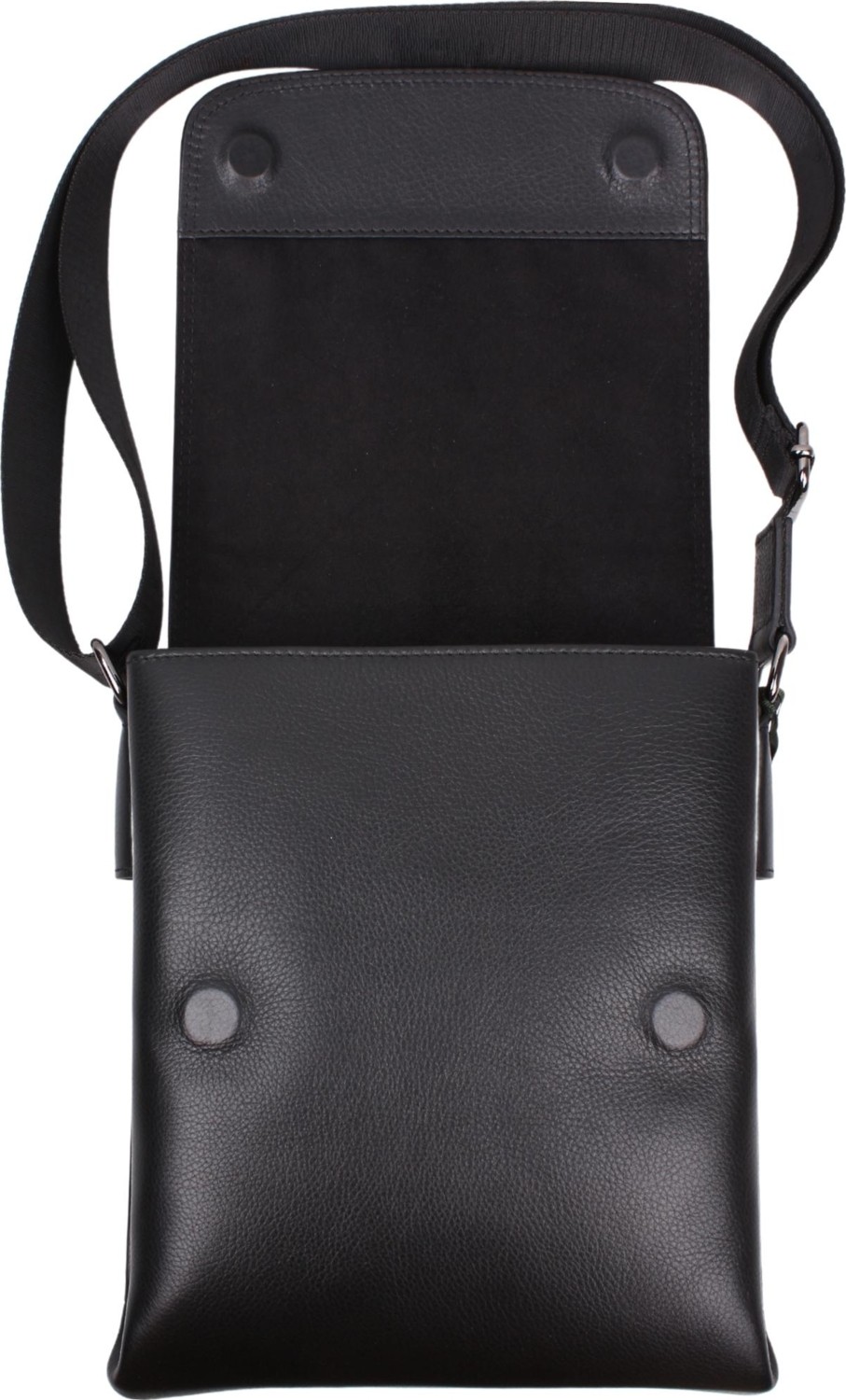 Legend Leather 4261 Siyah Hakiki Deri Erkek Postacı Çanta görsel 5