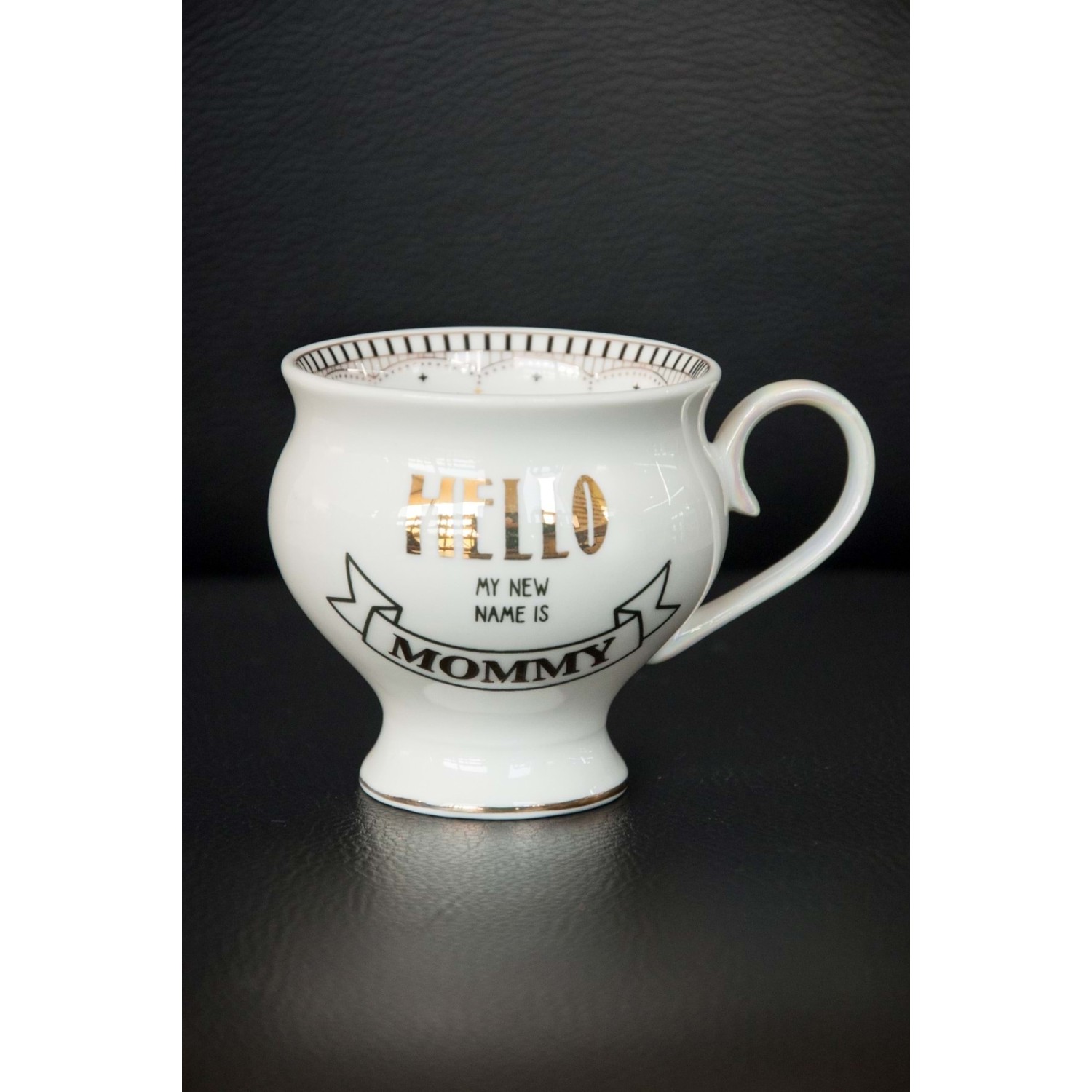 Bursa Porselen Dekor Hello Mommy Altın Yaldızlı Porselen Fiyatı