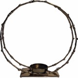 Arpe Dekor Yuvarlak Dallı Mumluk 125465