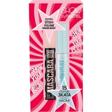 Pastel Show By Pastel Show Your Mascara + Show Your Peace Transparan Kaş Kirpik Maskarası
