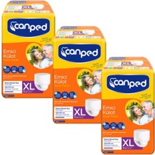 Canped Emici Külot Hasta Bezi Extra Büyük Boy 3x8 24 Adet
