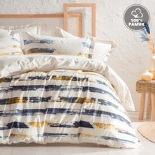 Yataş Bedding Stain Ranforce Çift Kişilik  Nevresim Seti - Bej