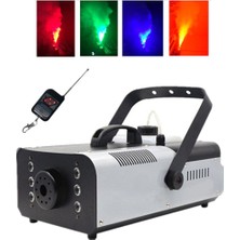 Quenlite QL-2000RGB Sis Makinası LED Işıklı 2000 Watt Uzaktan Kumandalı