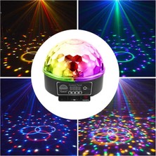 Quenlite QX-61 RGBW DMX512 Sahne Küre Led Işık Sistemi 6x1W Disko Işığı