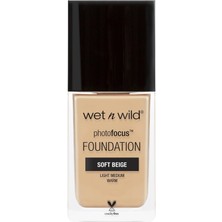 Wet N Wild Photo Focus Foundation Fondöten Soft Beige E365C