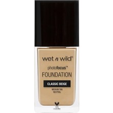 Wet N Wild Photo Focus Foundation Fondöten Classic Beige E371C