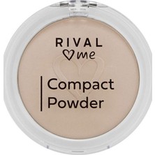 Rival Loves Me Kompakt Pudra No:01 Porcelain 10 G