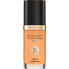 Max Factor Facefinity 3in1 Fondöten No:78 Warm Honey