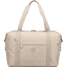 Smart Bags Dev Boy Kadın Çantası Krinkıl Kumaş 3082