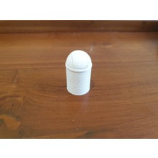 Yzcstore Mini Çöp Kutusu Masaüstü Çok Amaçlı Kapaklı 72X71.9998X84.9998 mm
