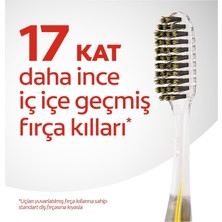 Colgate Mikro Ince Gelişmiş Gold Charcoal Ekstra Yumuşak Diş Fırçası