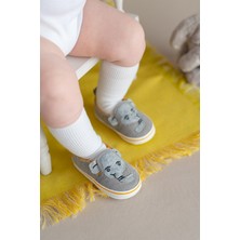 First Step Fil Bebek Nakışlı Patik Ayakkabı