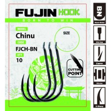 Fujin Chinu Çapraz Deliksiz Olta Kancası