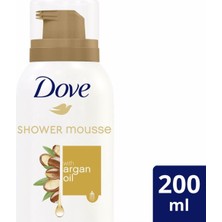 Dove Argan Yağı Kremsi Formül Köpük Duş Jeli 200 ml