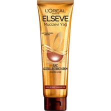 L'Oréal Paris L'oreal Paris Elseve Mucizevi Yağ Saç Güzelleştirici Krem 150 ml