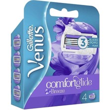 Gillette Venus Breeze Yedek Bıçağı 3 Bıçaklı 4 Adet