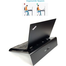 Newolexx Tüm Modellere Uygun Metal Notebook Soğutucu Laptop Standı-Siyah