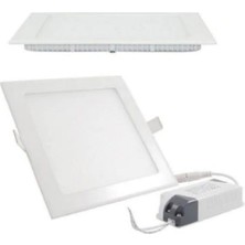 Ycl 12W  Kare LED Panel Slim Kasa Sıva Altı Beyaz 3012